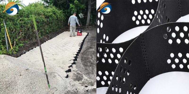 Контроль эрозии HDPE Геоячейка Материал для дорог Контроль эрозии HDPE Геоячейка Материал для дорог