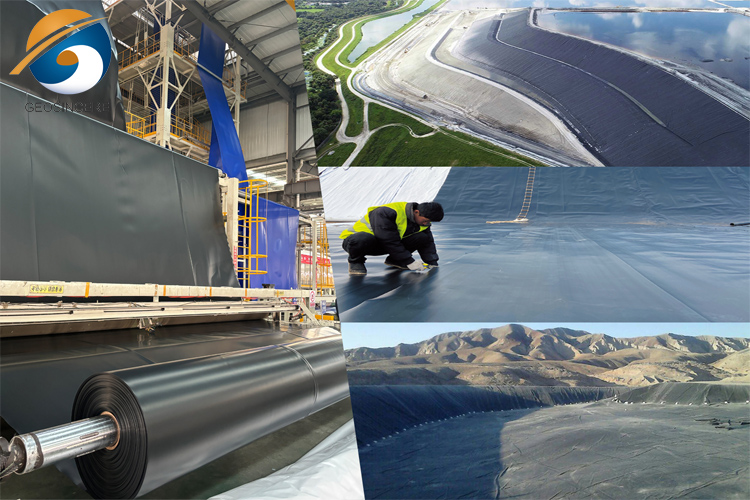 Применение водонепроницаемой геомембраны HDPE Применение водонепроницаемой геомембраны HDPE