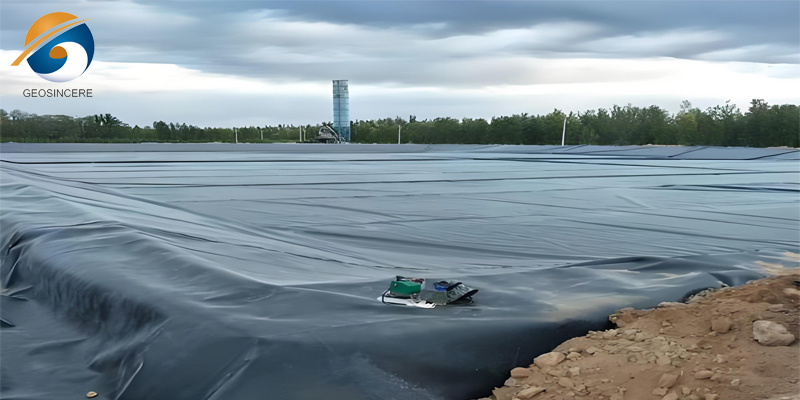 HDPE geomembrana 1mm