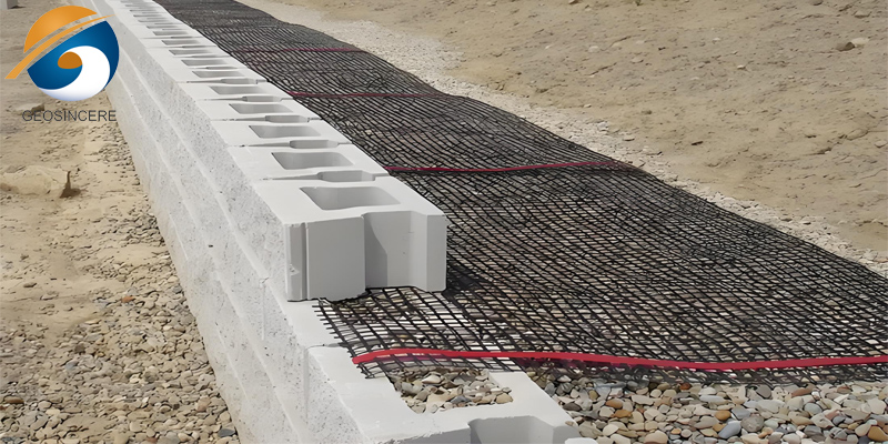 กำแพงกันดินด้วย geogrid กำแพงกันดินด้วย geogrid