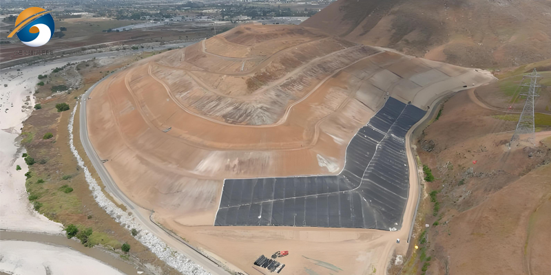 Пластиковая облицовка плотины Пластиковая облицовка плотины