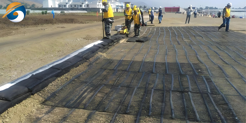 Geomalla para carreteras Geomalla para carreteras