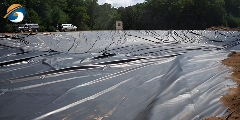 Revestimiento de estanque de LLDPE Revestimiento de estanque de LLDPE