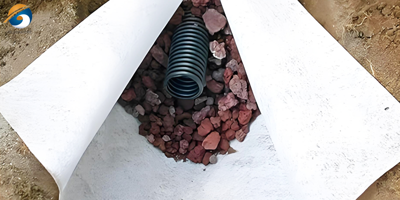 Дренажная геотекстильная ткань Дренажная геотекстильная ткань