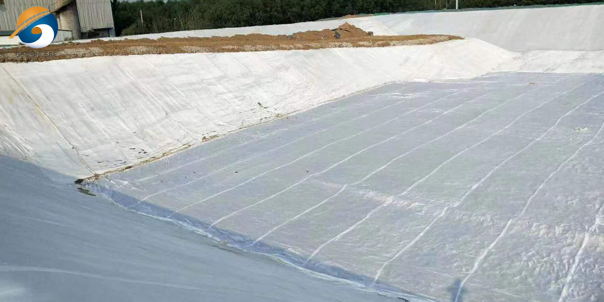 Дренажная геотекстильная ткань для засыпки подпорных стенок