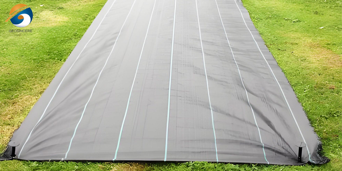 Тканый геотекстиль для зон с высокой нагрузкой Тканый геотекстиль для зон с высокой нагрузкой