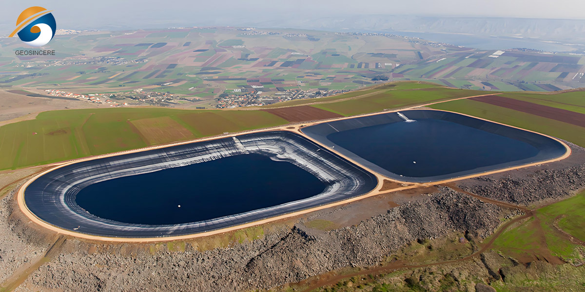 Лист геомембраны LDPE для горнодобывающей промышленности