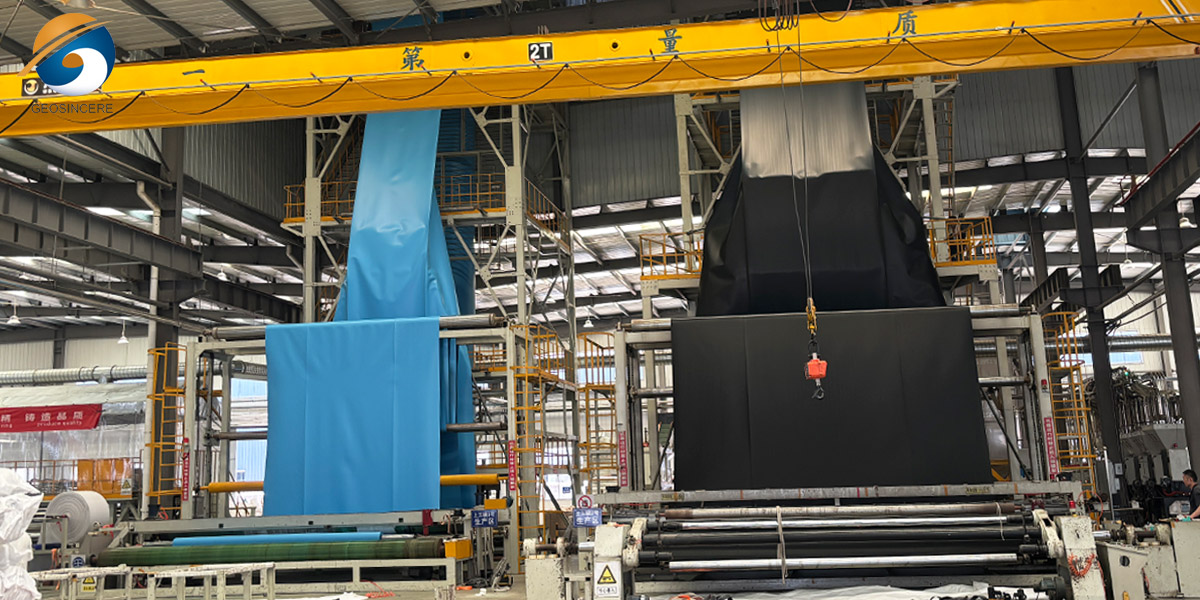 GEOSINCERE Geosynthetics Геомембрана из полиэтилена низкой плотности