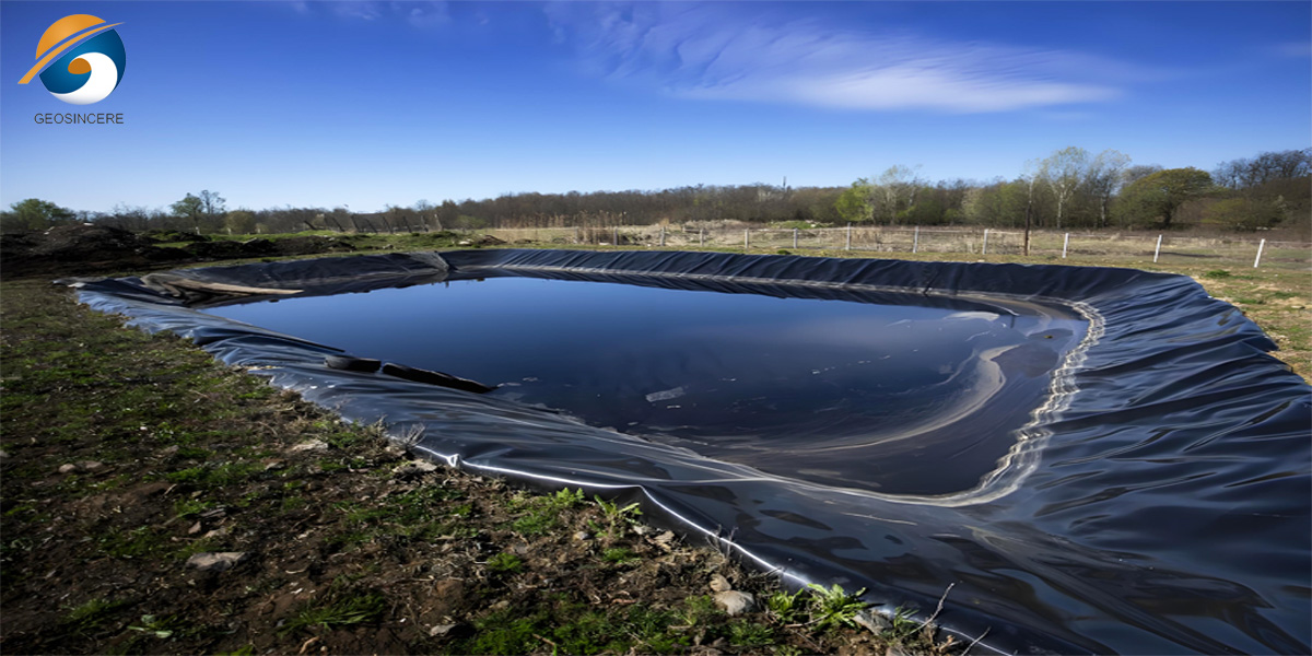 Листы геомембран HDPE для водохранилищ