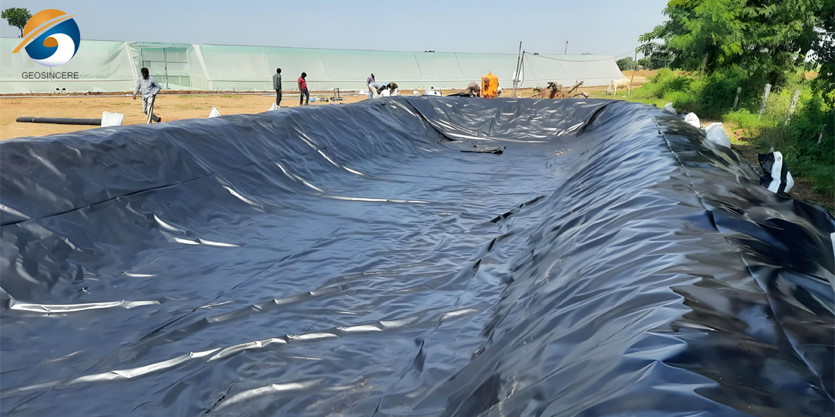 Revestimento para lagoas de piscicultura para gestão de aquacultura Revestimento para lagoas de piscicultura para gestão de aquacultura