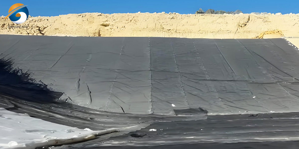 Geomembrana de PEAD de textura dupla para contenção de resíduos industriais Geomembrana de PEAD de textura dupla para contenção de resíduos industriais