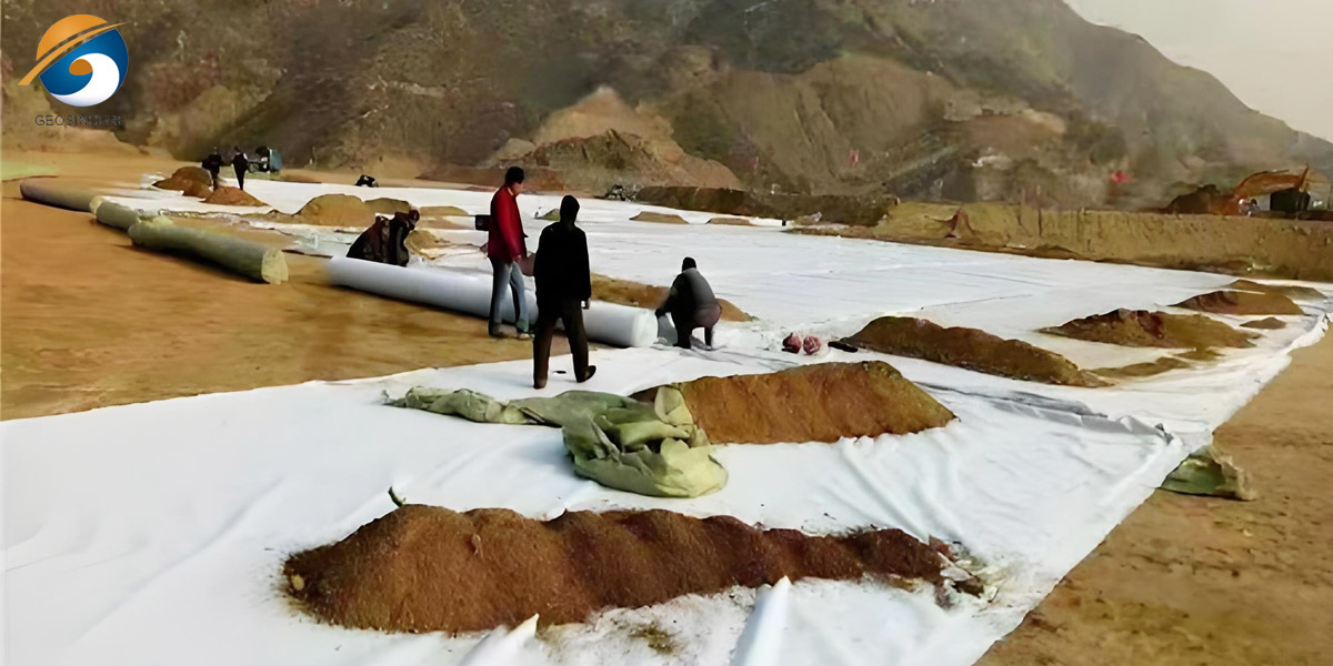 Геотекстиль 150 г/м² для дренажа и разделения грунта Геотекстиль 150 г/м² для дренажа и разделения грунта