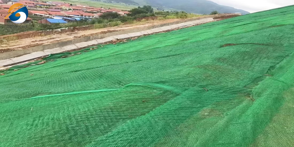 斜面安定化のための侵食防止ジオマット 斜面安定化のための侵食防止ジオマット