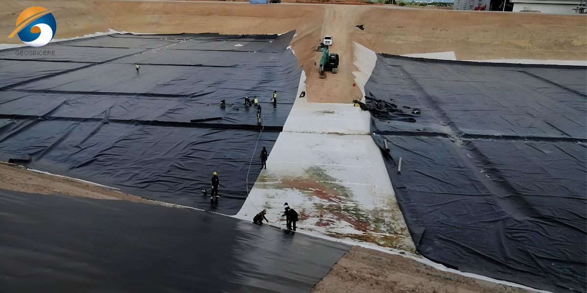 Geomembrana em Lagoas de Água de Processos Mineiros Geomembrana em Lagoas de Água de Processos Mineiros