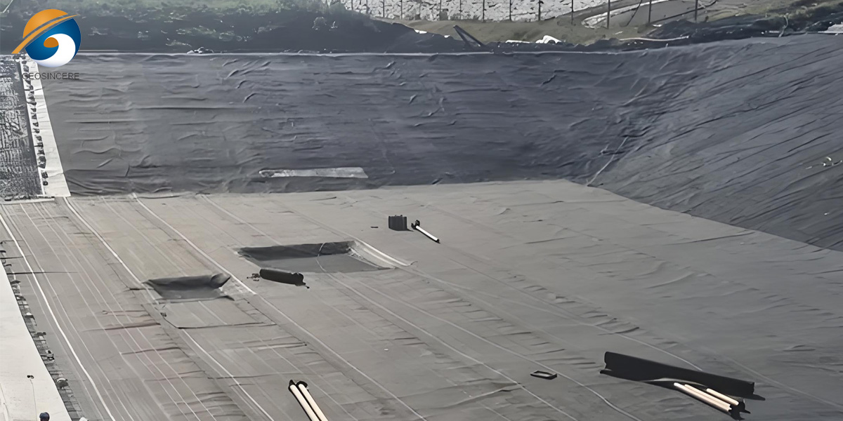 Geomembrana texturada para revestimento de canais e irrigação Geomembrana texturada para revestimento de canais e irrigação