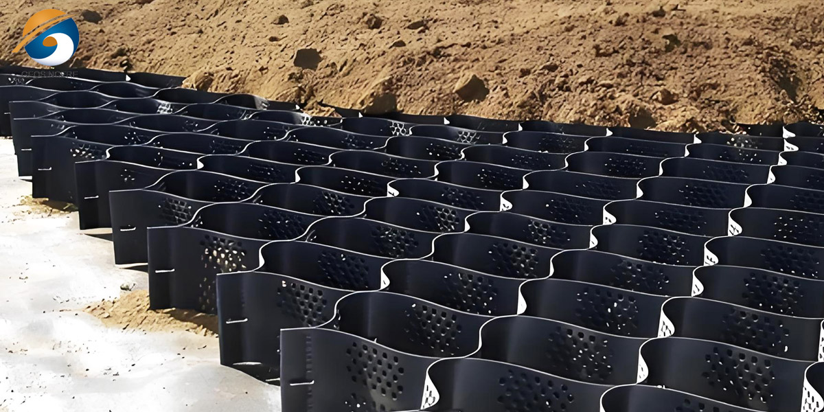 Geocélula de PEAD para projetos de estabilização de solos Geocélula de PEAD para projetos de estabilização de solos