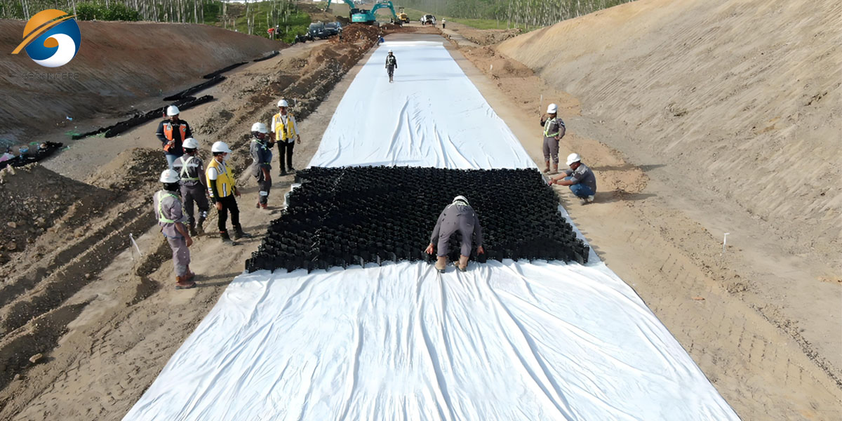 GEOSINCERE ผ้าใยสังเคราะห์ Geo Fabric ใต้กรวด GEOSINCERE ผ้าใยสังเคราะห์ Geo Fabric ใต้กรวด