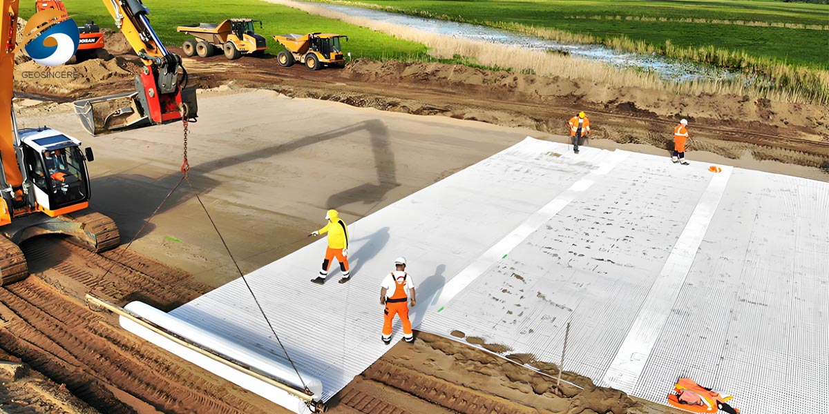 Геотекстиль для борьбы с эрозией