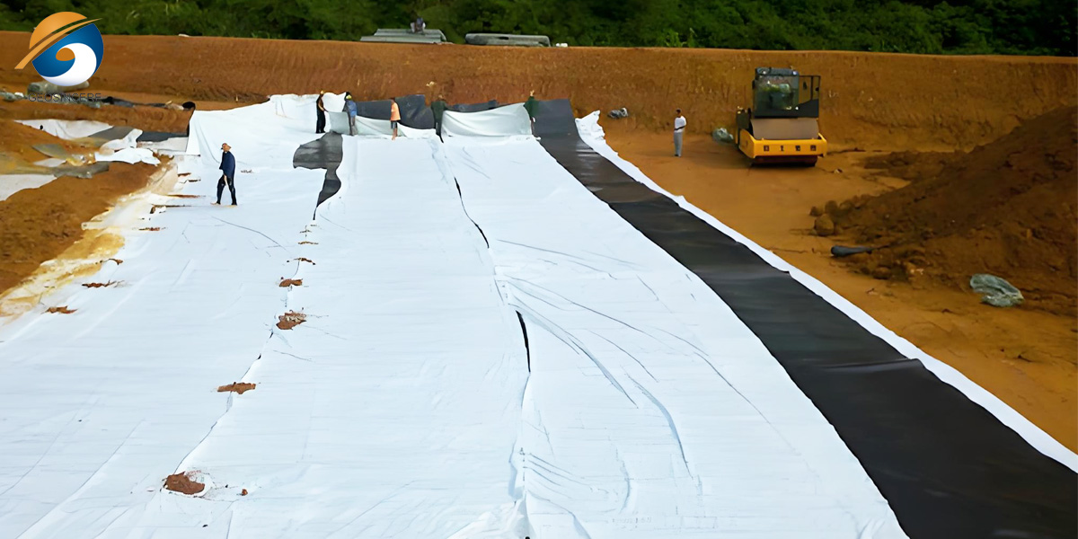 Дренажная геотекстильная мембрана для строительства и ландшафтного дизайна