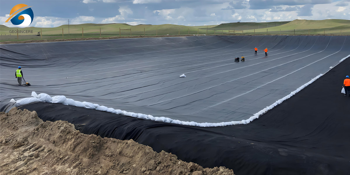 Geomembrana HDPE 40 Mils for Landfill and Reservoir Applications Geomembrana HDPE 40 Mils for Landfill and Reservoir Applications