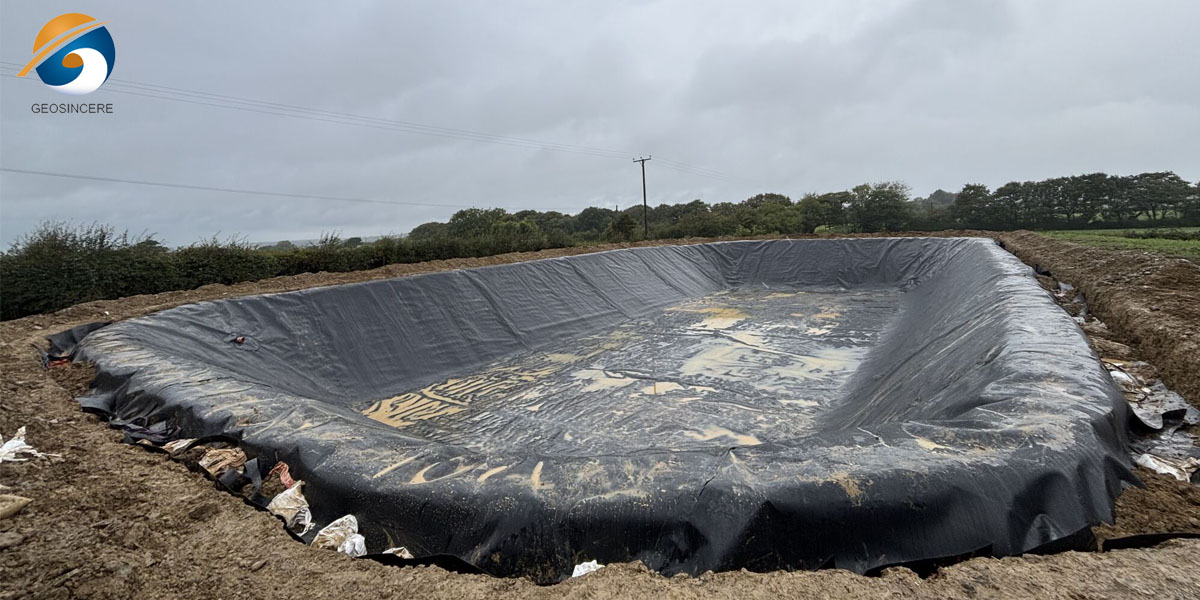 Geomembrana de 1 mm para estanqueidad