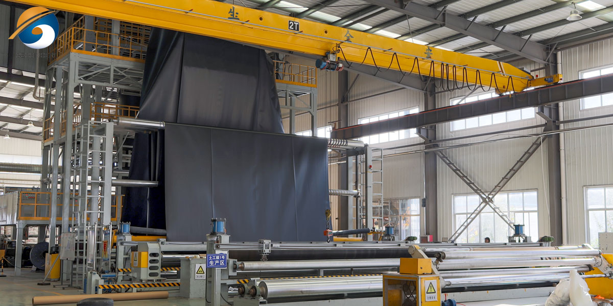 Geomembrana de PEAD GEOSINCERE Geossintéticos 1,5 mm