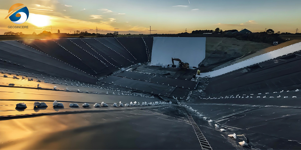 Цена геомембраны для систем покрытия полигонов ТБО Цена геомембраны для систем покрытия полигонов ТБО