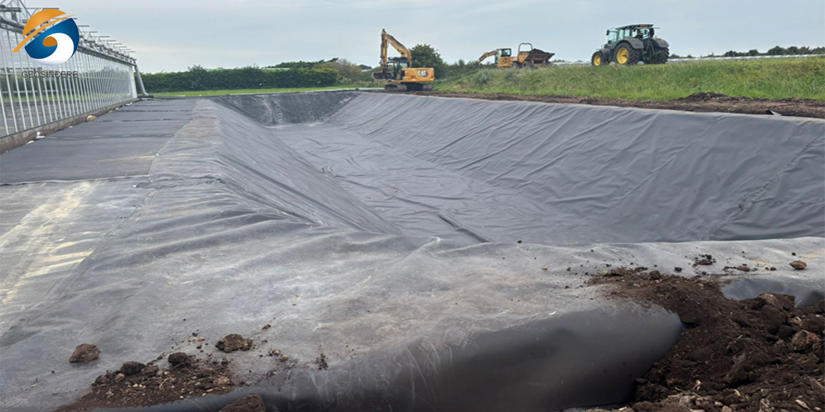 Geomembrana lisa de PEAD para charcos agrícolas Geomembrana lisa de PEAD para charcos agrícolas