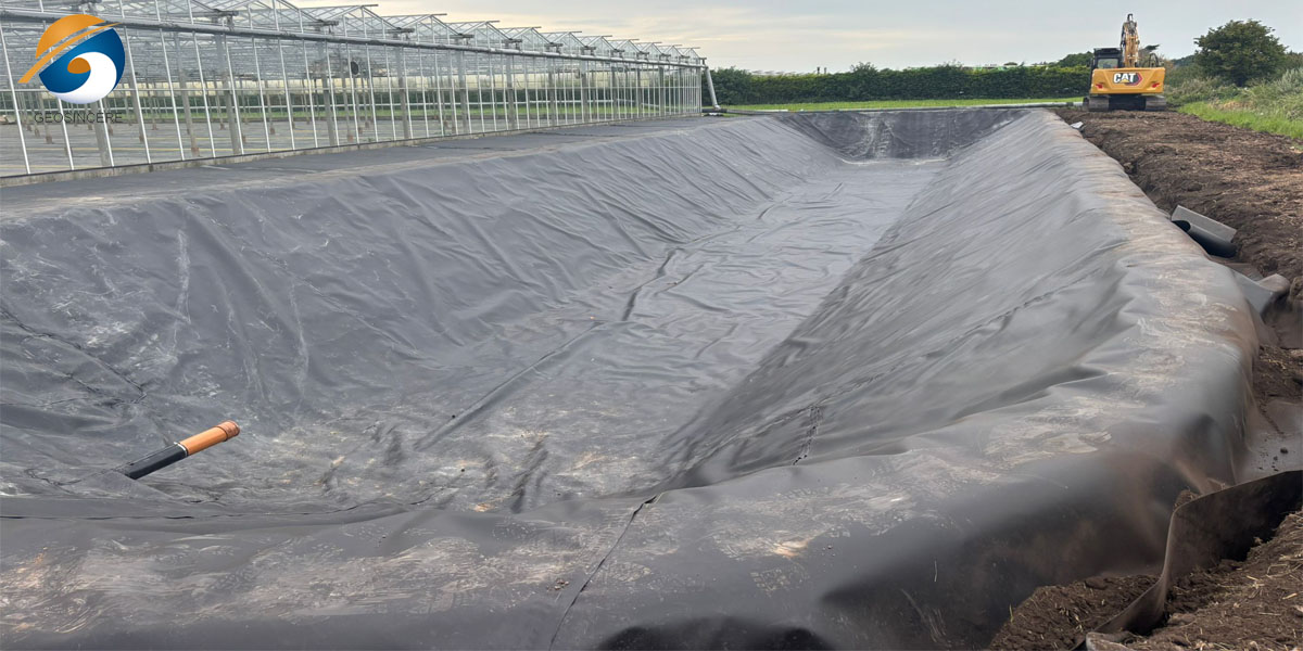 Geomembrana lisa de PEAD para projetos de proteção ambiental Geomembrana lisa de PEAD para projetos de proteção ambiental