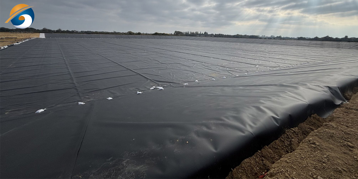 Revestimento em PEAD de 1,5 mm para reservatório
