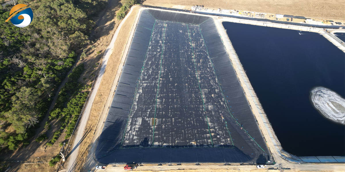 Revestimento em PEAD de 40 mil para aplicações anti-infiltração