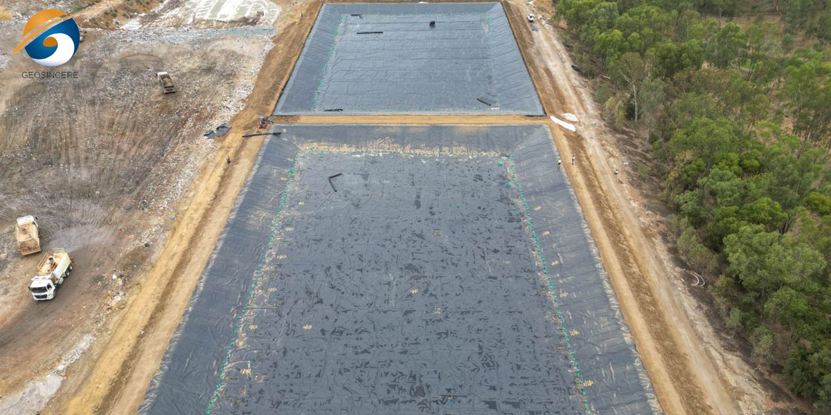 HDPE Geomembrane Sheet for Canal Seepage Control