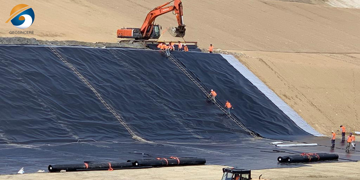 بطانة بركة من البولي إيثيلين عالي الكثافة بسماكة 1 مم لتخزين المياه الزراعية