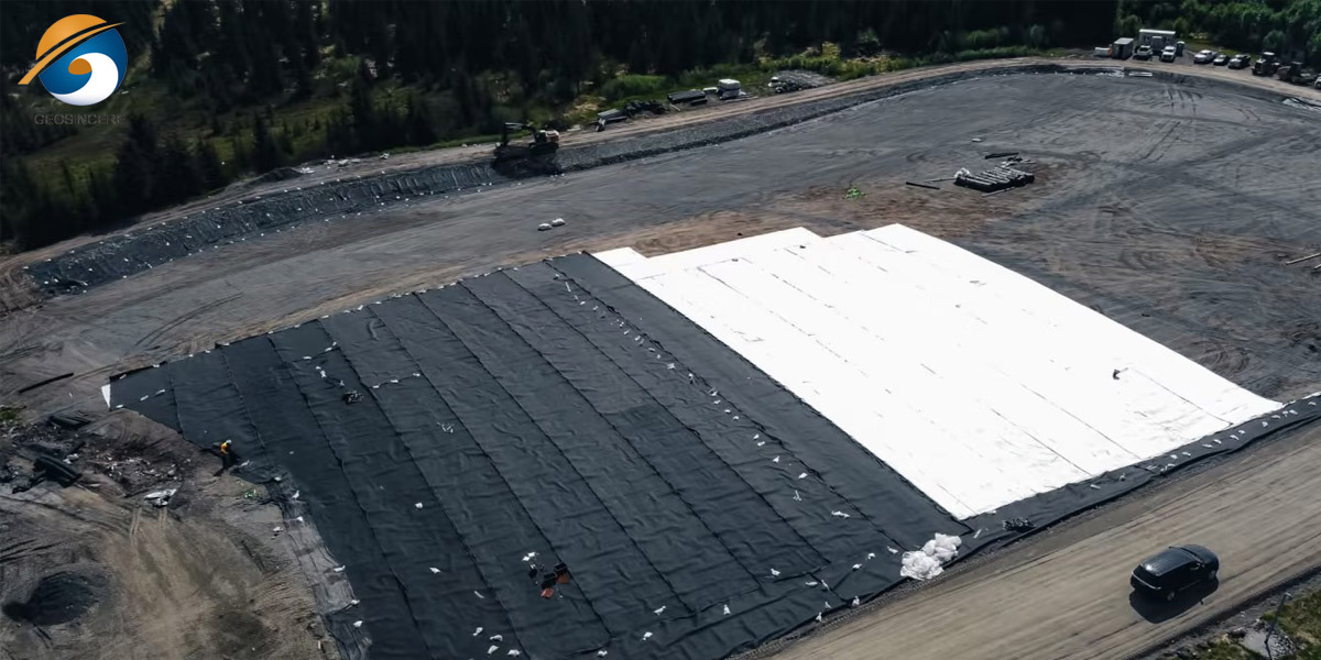 Geotêxtil agulhado para projetos hidráulicos