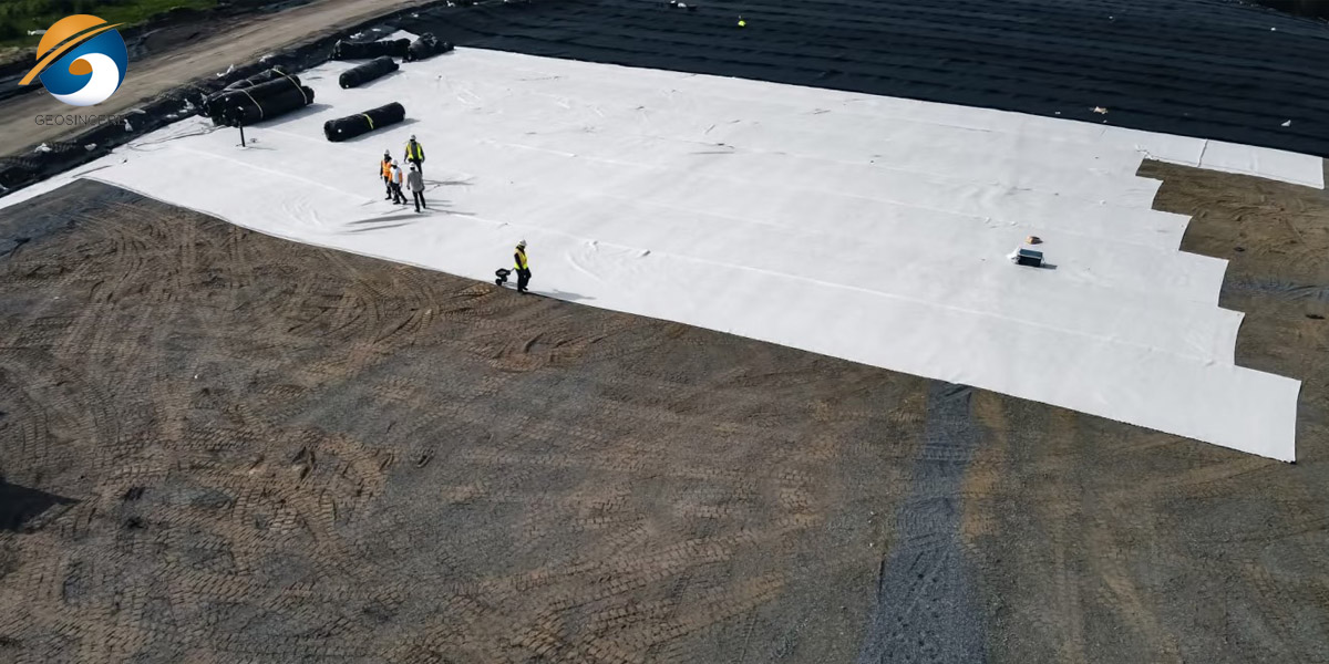 Geotêxtil não tecido agulhado para separação de solos