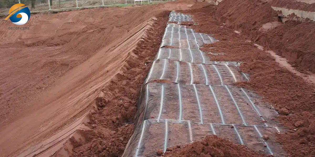 PP-Geogitter zur Stabilisierung von Einfahrten