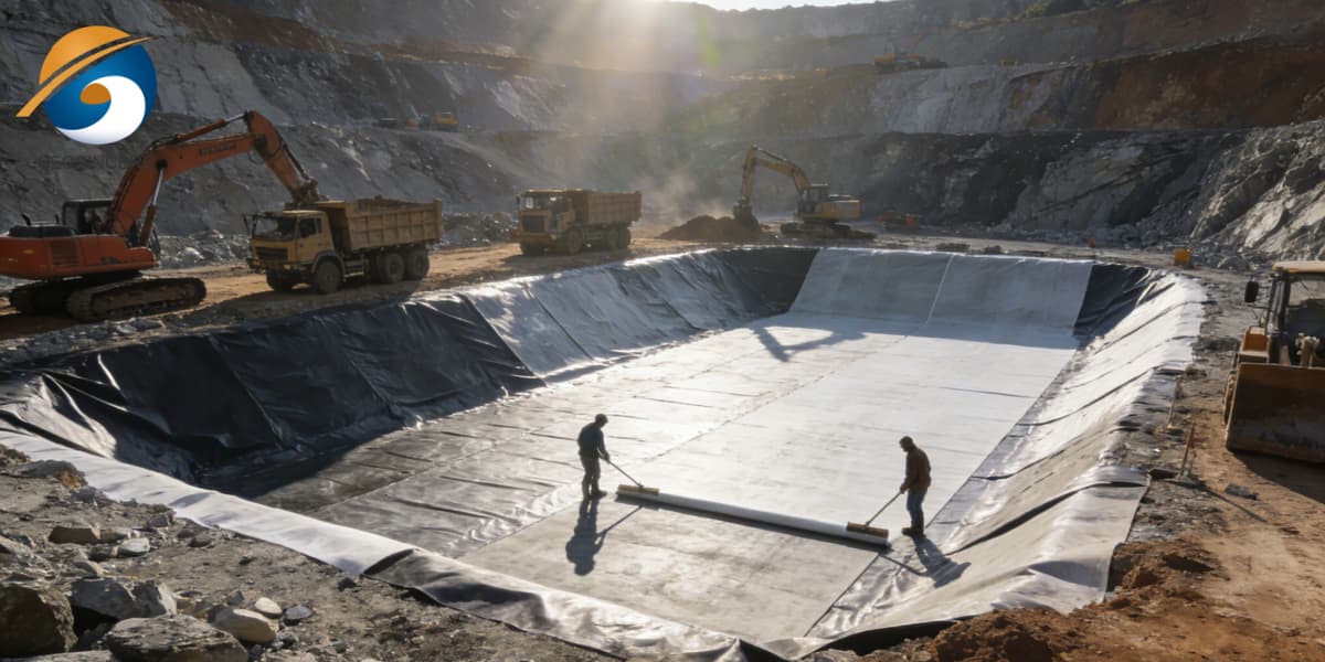 ผ้าใยสังเคราะห์สำหรับรองใต้กรวดบนทางเข้าบ้าน