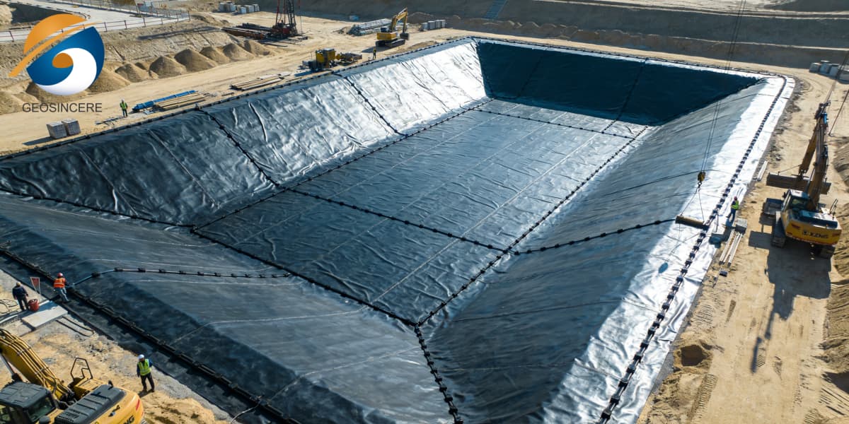 Geomembrana HDPE 40 Mils for Water Containment Geomembrana HDPE 40 Mils for Water Containment