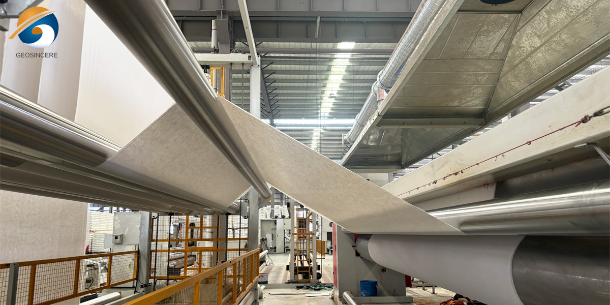 GEOSINCERE Geosynthetics Geotextile Fabric تحت أرضيات التحميل والشحن GEOSINCERE Geosynthetics Geotextile Fabric تحت أرضيات التحميل والشحن