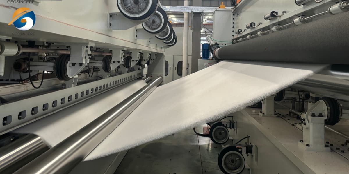 GEOSINCERE Geosynthetics 4 oz Geotextilgewebe GEOSINCERE Geosynthetics 4 oz Geotextilgewebe