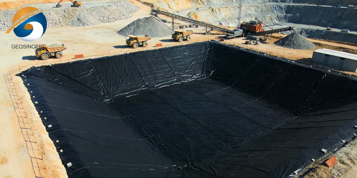 Geomembran 40 Mil untuk Penahanan Air